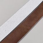 Flat Imitation Leather Cord, Coconut Brown, 25x2mm, about 2.52 Yards(2.3m)/Roll(AJEW-WH20005-16F-03)