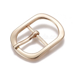 Alloy Buckles, Rectangle, Light Gold, 45~45.5x32.5x6mm, Hole: 17x24.5mm(PALLOY-WH0064-01LG)