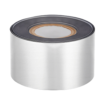 120M Alumite Hot Foil Stamping Paper, DIY Craft, Silver, 34.5mm