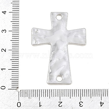 Textured Brass Connector Charm(KK-CBA95AE-02B-P)-3
