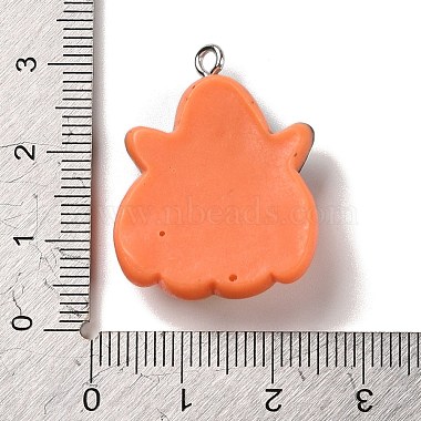 pendentifs en résine opaque(RESI-K020-04C-01)-3