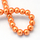 Chapelets de perles rondes en verre peint(X-HY-Q003-6mm-36)-4