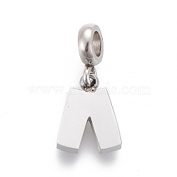 304 Stainless Steel Charms, with Tube Bails, Manual Polishing, Trousers, Stainless Steel Color, 13.4mm, Pendant: 8x6.3x1.8mm, Hole: 2.5mm(STAS-F259-028P)