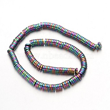 Electroplate Non-magnetic Synthetic Hematite Beads Strands(G-F300-17C-02)-2
