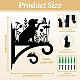 Iron Hanging Plant Hanger Bracket(HJEW-WH0095-023)-2