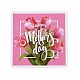 Mother's Day Self-Adhesive Paper Gift Tag Stickers(AJEW-Z019-01D)-2
