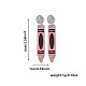 Back to School Acrylic Dangle Stud Earrings(FS-WGAA197-06)-1