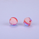 Printed Round Silicone Focal Beads(SI-JX0056A-74)-1