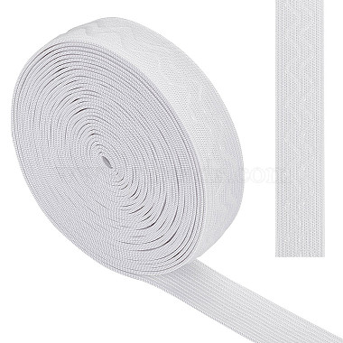 20mm White Elastic Fibre Thread & Cord