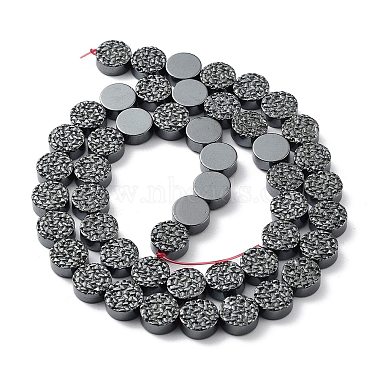 Synthetic Non-Magnetic Hematite Beads Strands(G-H303-B09)-2
