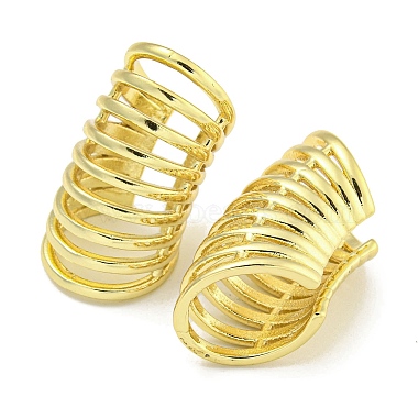 Brass Cuff Earrings(EJEW-C104-063G)-2