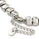 Non-Tarnish 304 Stainless Steel Rectangle Link Chain Bracelets(BJEW-S153-01P)-3