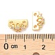 Brass Micro Pave Clear Cubic Zirconia Slide Charms(KK-P239-16G)-3