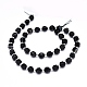 Brins de perles d'onyx noir naturel(G-O201B-52A)-2