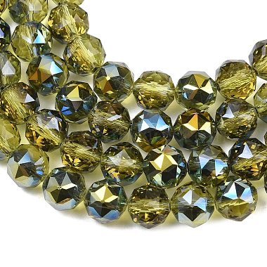 Transparent Electroplate Glass Beads Strands(EGLA-N002-34C-B16)-4
