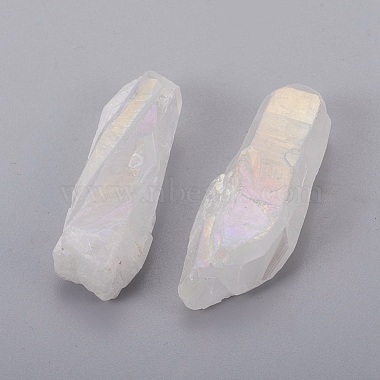 Abalorios naturales de cristal de cuarzo.(KK-F757-G07)-2