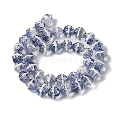 perles à la main au chalumeau brins(LAMP-K037-08D)-2