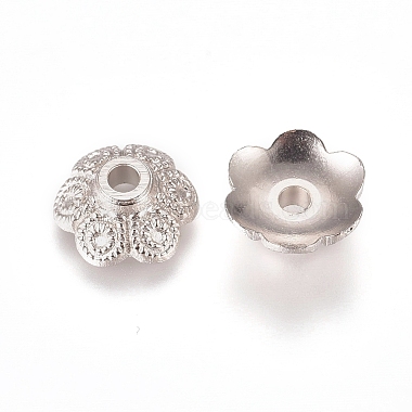 Perlkappen aus Kunststoff mit 6 Blütenblättern(CCB-L011-051P)-2