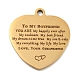 Valentine's Day PVD Vacuum Plating 201 Stainless Steel Pendants(STAS-L079-24G-04)-1