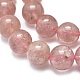 Natura Strawberry Quartz Beads Strands(G-D0001-10-10mm)-3