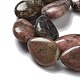 Natural Rhodonite Beads Strands(G-P528-L21-01)-4