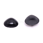 Plastic Doll Noses, Craft Eyes, for Crafts, Crochet Toy and Stuffed Animals, Triangle, Black, 12x14x4mm(DIY-WH0196-18E)