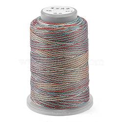 6-Ply Polyester Cord, for Jewelry Making, Colorful, 0.5mm, about 251.53 Yards(230m)/Roll(OCOR-L046-A01)