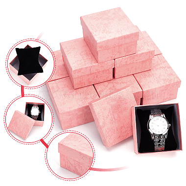 Square Cardboard Watch Storage Boxes(CON-WH0104-05D)-4