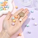 30Pcs UV Plated Opaque Acrylic Beads(OACR-YW0004-20)-3