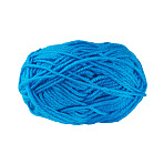 25G Acrylic Fiber Yarns, for Knitting & Crochet, Round, Deep Sky Blue, 2mm(OCOR-TADJ0001-01C)