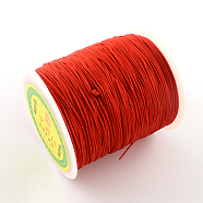 Nylon Thread, Red, 1mm, about 153.1 yards(140m)/roll(NWIR-R013-1mm-700)