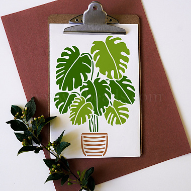 Plastic Drawing Painting Stencils Templates(DIY-WH0396-670)-4