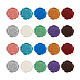 20 pièces autocollants de sceau de cire adhésifs 10 couleurs(DIY-TA0003-47)-2