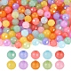 Pandahall 200Pcs 10 Colors Imitation Jelly Acrylic Beads(MACR-TA0001-38)-1