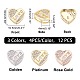 12Pcs 3 Colors Brass Micro Pave Clear Cubic Zirconia Slide Charms(KK-FH0002-83)-4