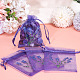 20Pcs Polyester Mesh Sachet Packing Drawstring Bgas(ABAG-TA0002-20E)-6
