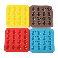 Square with Duck DIY Food Grade Silicone Mold, Cake Molds (Random Color is not Necessarily The Color of the Picture), Random Color, 175x175x14mm, Inner Diameter: 30x28mm(DIY-K075-29)