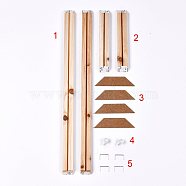 Pine Wood Painting Frame, For Arts and Crafts DIY Painting Projects, BurlyWood, 50x20cm(DIY-WH0158-34C)