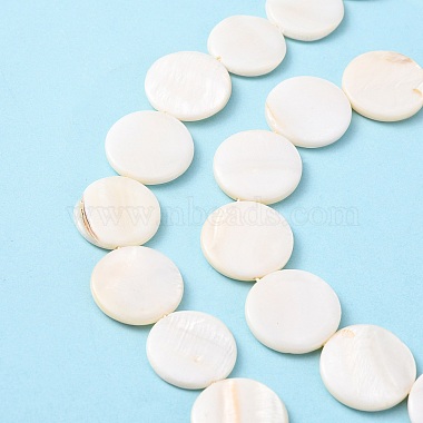 Natural Freshwater Shell Beads(S00C20W3)-4