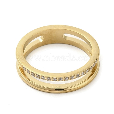 Ion Plating(IP) 304 Stainless Steel Rings(RJEW-K268-04G)-2