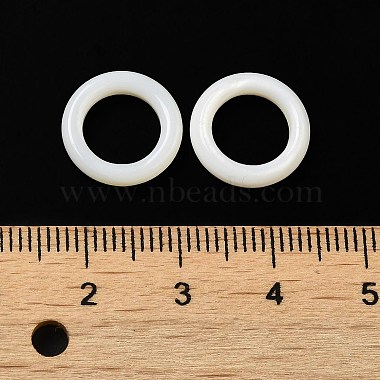 Natural White Shell Linking Ring(SSHEL-M022-06A)-3