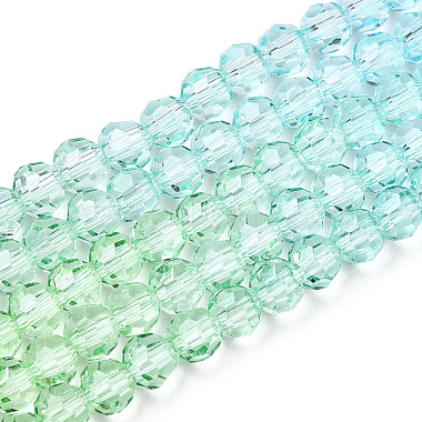 perles en verre transparentes brins(X1-GLAA-E036-07R)-2