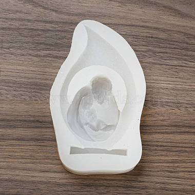 Teardrop with Holy Family Display Decoration DIY Silicone Molds(SIMO-P003-05A)-2