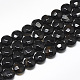 Natural Black Onyx Beads Strands(G-S357-F11)-1