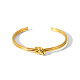 Bracelets manchettes g&eacute;om&eacute;triques en forme de C(FB2963)-1
