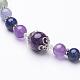 Natural Amethyst and Mixed Gemstone Beaded Necklaces(NJEW-JN01753-03)-2