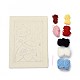 Penguin Punch Embroidery Supplies Kit(DIY-H155-11)-2