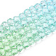 perles en verre transparentes brins(X1-GLAA-E036-07R)-2