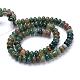 Natural Indian Agate Bead Strands(G-R408-5x8-16)-2
