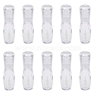 Transparent Plastic Cosmetics Cream Jar, Pot Diamond Cream Box, with Lid, Empty Bottle, Refillable Bottle and Transparent Plastic Funnel Hopper, Clear(DIY-BC0011-07)